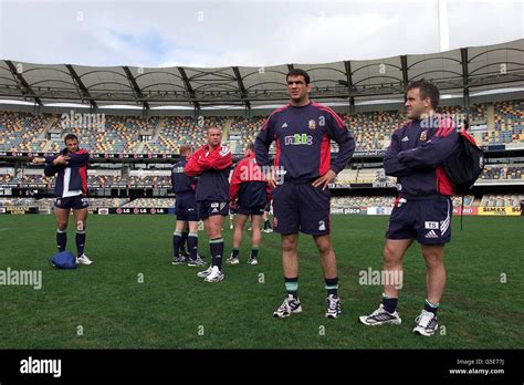 British Lions squad Brisbane Stock Photo - Alamy