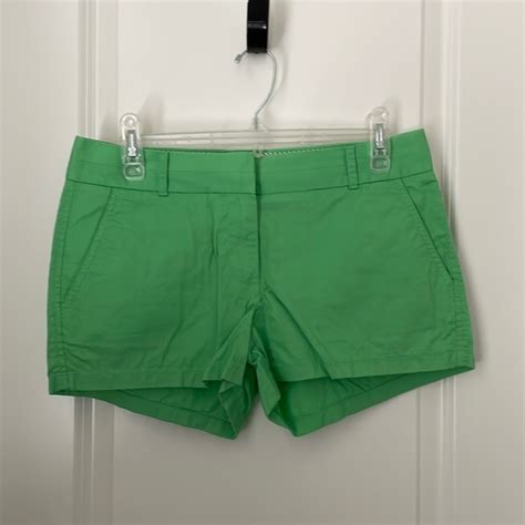 J Crew Shorts Jcrew Green Chino Shorts Poshmark