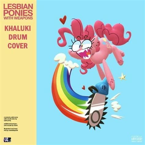 Stream Vylet Pony LESBIAN PONIES WITH WEAPON Drum Cover By Khaluki