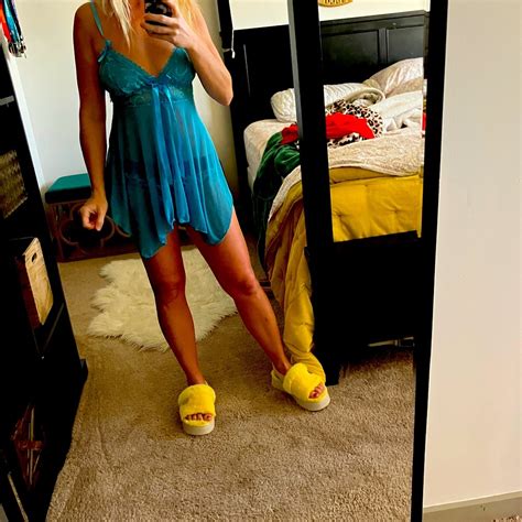 Sexy Blue Lingerie Nighty Gem