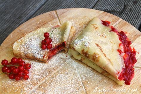 Backen Macht Froh Pfannkuchen Mit Erdbeer Aperol Marmelade In Der