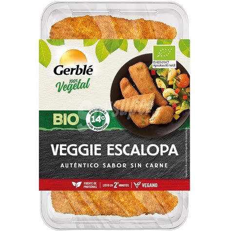 Gerblé Bio Veggie Escalope ecológico Envase 170 g