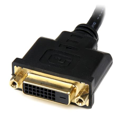 Adaptador De HDMI A DVI D De 20cm Startech Kemik Guatemala