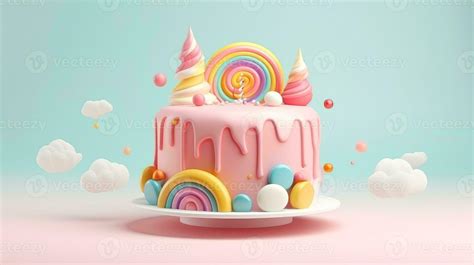 3d Birthday Cake Stock Photos, Images and Backgrounds for Free Download