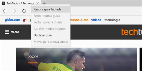 Como Reabrir Uma Aba Fechada No Chrome Firefox Edge Opera E Safari