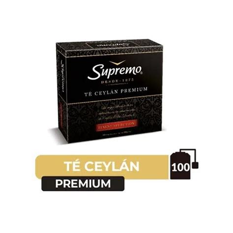 Super El Trebol Te Supremo Premium Blend 100 Bolsas