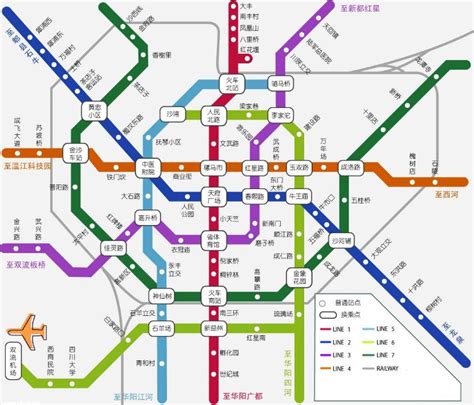 2018成都地铁线路图2018年成都地铁线路图 随意优惠券