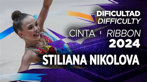 Stiliana Nikolova Ribbon Difficulty 2024 RoadToParis YouTube