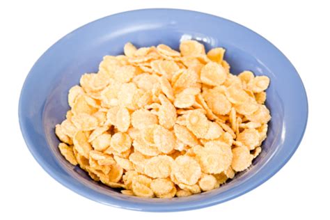 Corn Flakes Snack Flakes Isolated Dried Cornflakes Breakfast Png