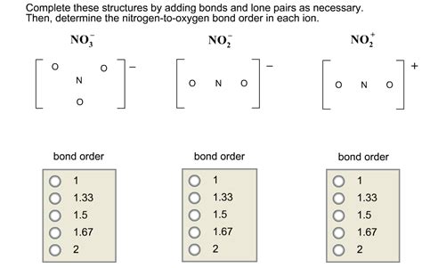 Solved Complete these structures by adding bonds and lone | Chegg.com