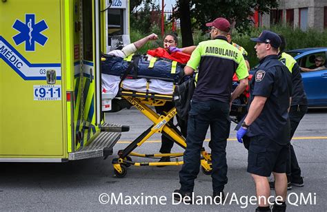 Maxime Deland on Twitter Dernière heure Un cycliste dans la 40aine