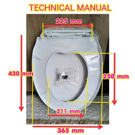 Truflo Essential Toilet Seat Cover Size