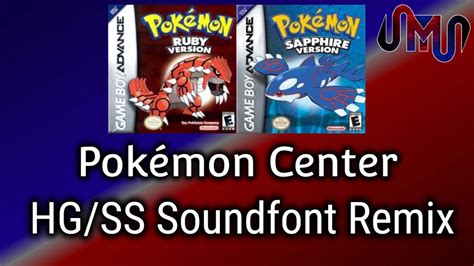 Pokémon Rse Pokémon Center Hgss Soundfont Remix Youtube