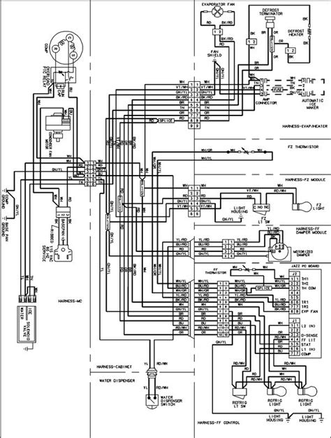 Fridge Wiring Diagram