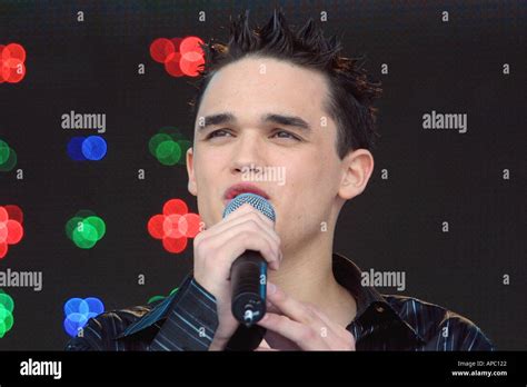 Gareth Gates Pop Singer Pop Idol Runner Up Stock Photo Alamy