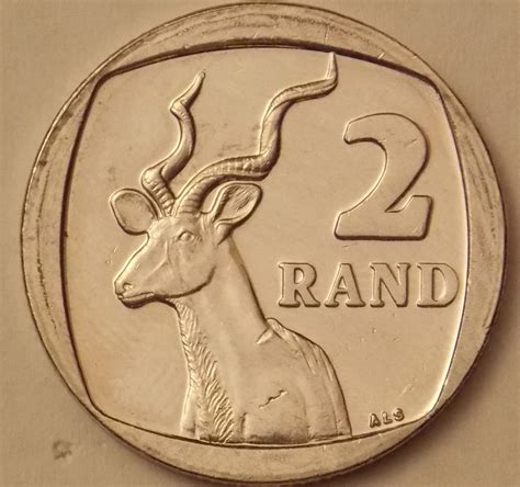 2 Rand 2014 Republica 2001 Prezent Africa De Sud Monedă 39266