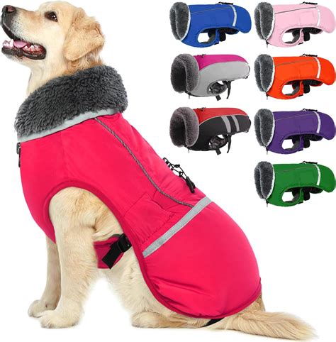 Warmer Hundemantel Reflektierende Hunde Winterjacke Wasserdicht