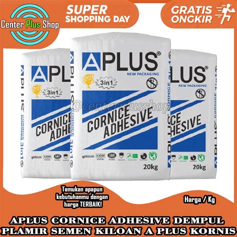 Jual Compound Gypsum Aplus Kg Kompon Compon Gipsum Kg Cornice