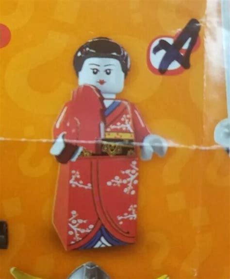 Lego Minifigures Series 4 Kimono Girl Ebay