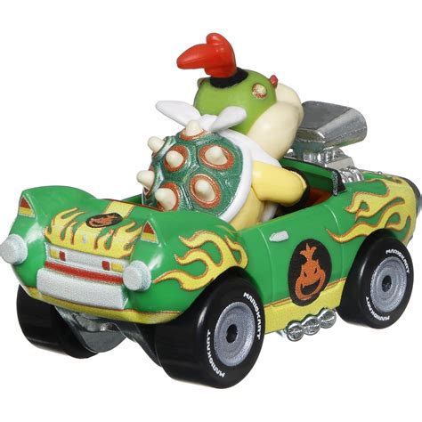 Mattel Hot Wheels Mario Kart Cars Bowser Jr Flame Flyer Gbg Hdb