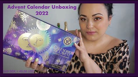 Yves Rocher Advent Calendar Unboxing So Cute Youtube