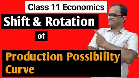 Production Possibility Curve I Shift And Rotation Of Production Possibility Curve I Ppc Youtube