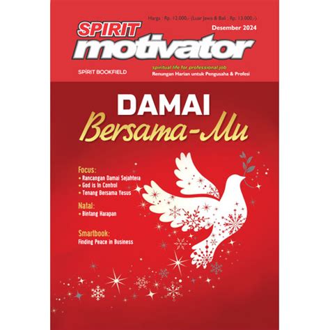 Jual Renungan Harian Spirit Motivator Terbaru Desember