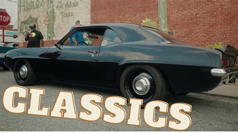 Old School Classic Cars In An Old Town Classic Car Show Youtube