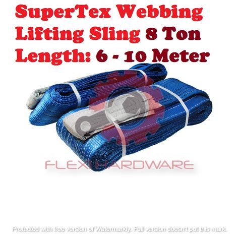 Supertex Webbing Lifting Sling Ton Shopee Malaysia