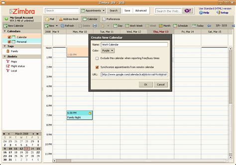 Zimbra Desktop Linux Journal