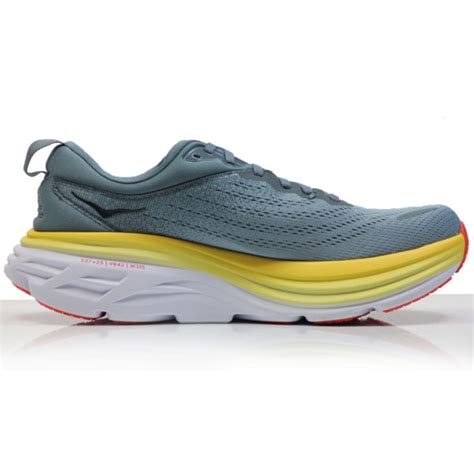 Hoka One One Bondi 8 Men S 2E Wide Fit Running Shoe Goblin Blue