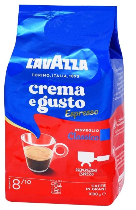 Cafea Boabe Lavazza Crema E Gusto Espresso Classico Kg