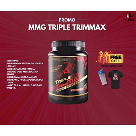 Special Promotion Muscle Matrix Triple Trimmax Fat Burner Sachet