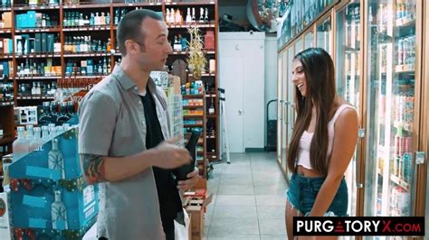 PURGATORYX Sex Crazed Hottie Gia Derza Has All Of Her Fuck Holes Used At The Store Porn Videos