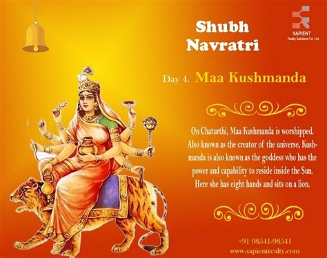 Maa Kushmanda Images Navratre Day Jai Mata Di Navratri Devi