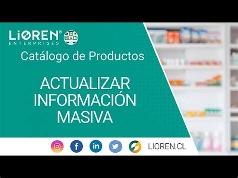 Cómo actualizar la información de mis productos de forma masiva