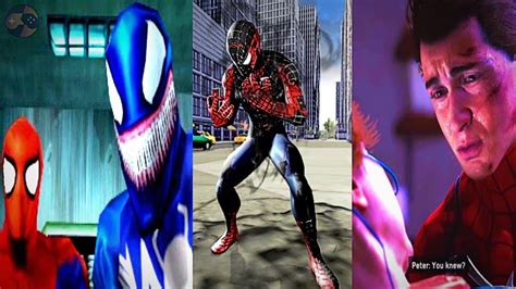 5 UNFORGETTABLE MOMENTS In SPIDER MAN GAMES YouTube