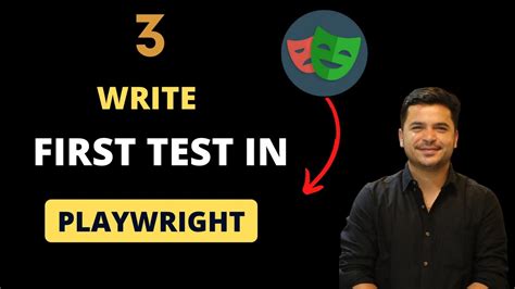 3 How To Write First Playwright TestCase With Assertion YouTube