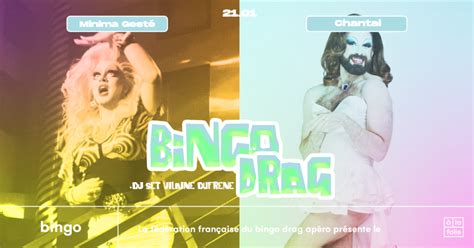 Bingo Drag Minima Gest Chantal La Folie