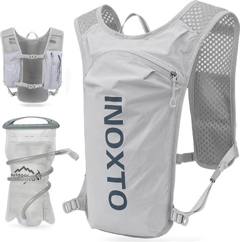 INOXTO Running Hydration Vest Backpack Lightweight Insulated Pack With