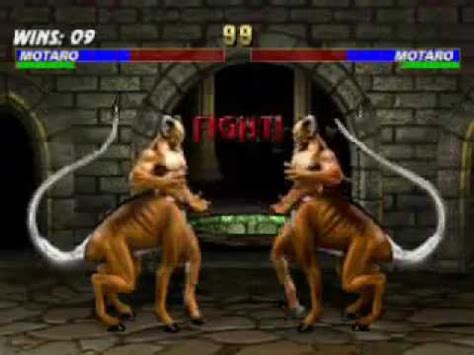 Mortal Kombat Trilogy Motaro Very Hard Champion Ladder Youtube