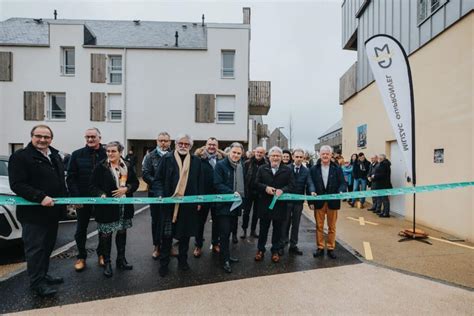 Inauguration du programme immobilier Le Verger à Milizac Guipronvel