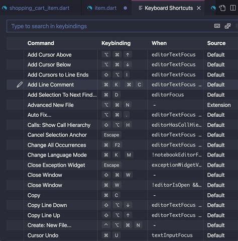 Vscode Shortcuts Extensions And Settings For Flutter Development