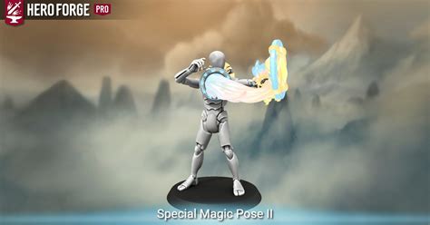 Special Magic Pose Ii Made With Hero Forge