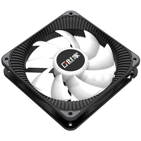 12cm Rgb Cooling Fan Smart 4pin Pwm Chassis Cooler Desktop Computer Case Cpu Silent Radiator