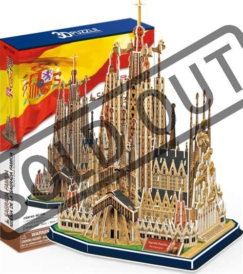 Cubicfun D Puzzle Sagrada Fam Lia Barcelona D Lk Puzzle Puzzle Cz