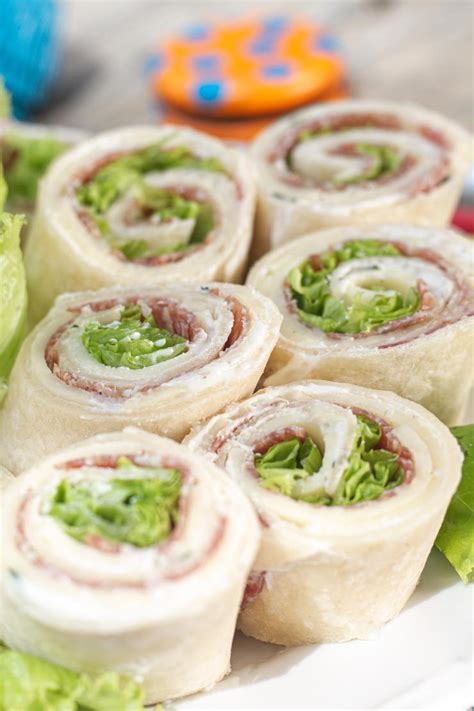 Easy Pinwheel Roll Ups Best Appetizers Dinner Lunch Party Food