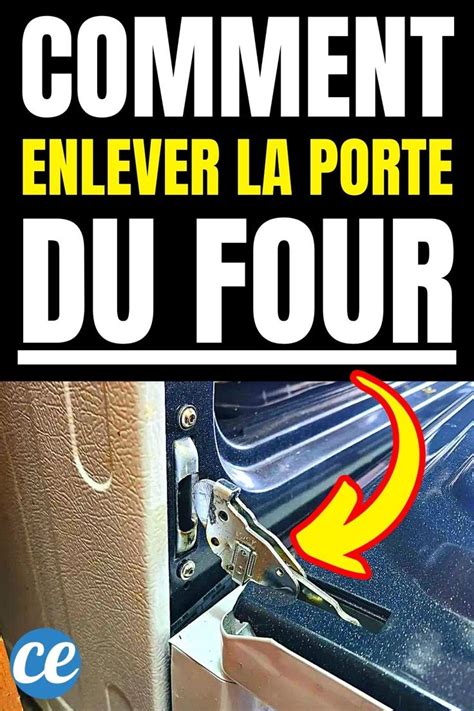 Il Y A Un Bouton Sur La Porte Du Four Il A Une Fonction Bien Utile