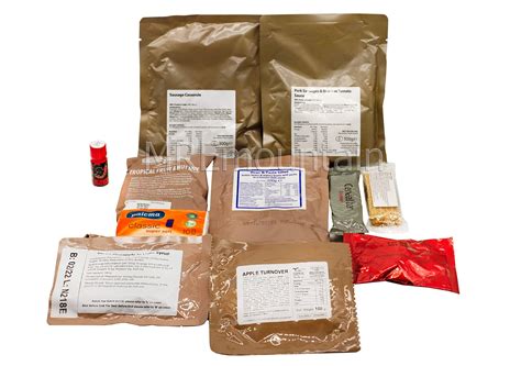 British Uk 24 Hour Combat Operational Ration Pack Orp Foreign And