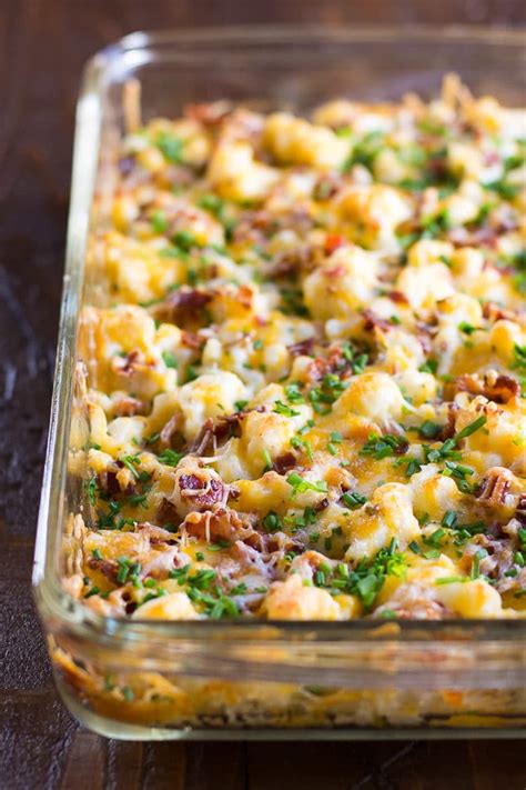 Loaded Cauliflower Casserole Recipe